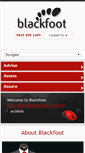Mobile Screenshot of blackfootuk.com